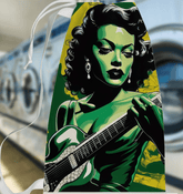 Music-inspired Laundry Bag - A Guitar is a Human Voice Towel